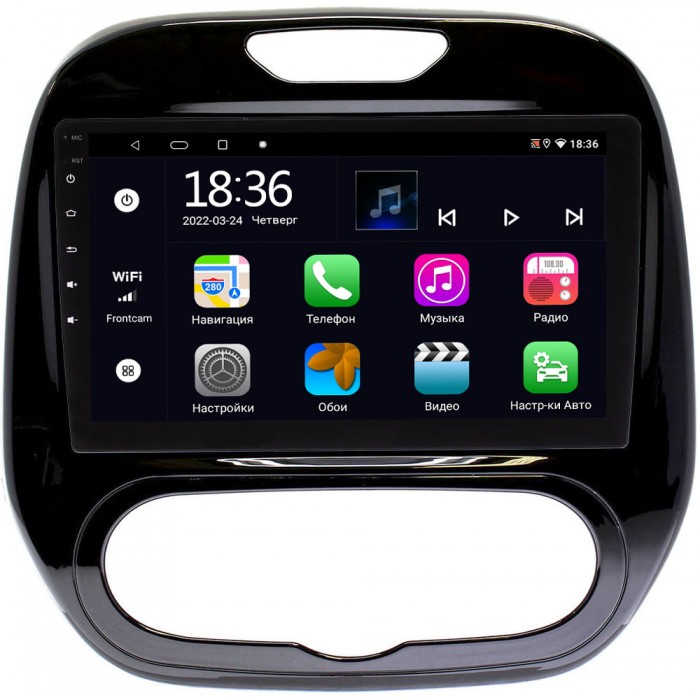 Штатная магнитола OEM MT9-9323 для Renault Kaptur 2016-2021 (печка) на Android 10 CarPlay
