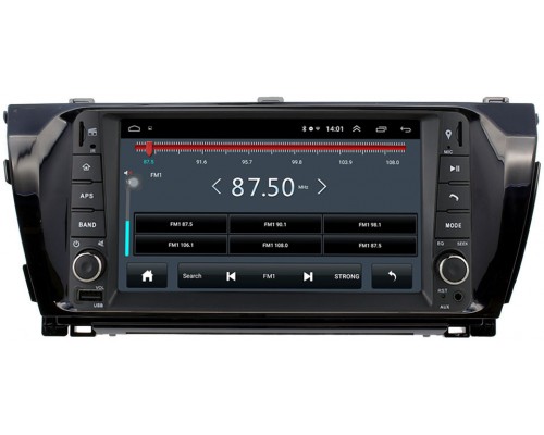 Toyota Corolla XI 2013-2015 OEM RK071-RP-TYCRB-01 на Android 9