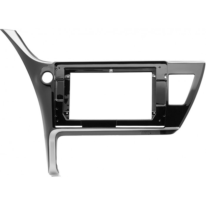 Рамка RM-10-1265/1266 под магнитолу 10 дюймов для Toyota Corolla XI 2015-2022