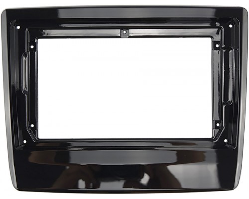 Рамка RM-9-1335 под магнитолу 9 дюймов для Isuzu D-Max III 2019-2022 (черный глянец)
