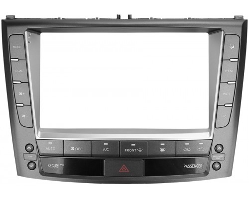 Рамка RM-9-8918 под магнитолу 9 дюймов для Lexus IS II 2005-2013 (для авто с NAVI)