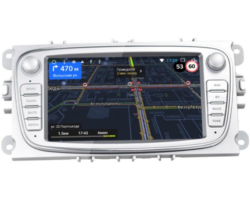 Ford Tourneo Connect 2007-2013 OEM GT003S на Android 9 (серая)