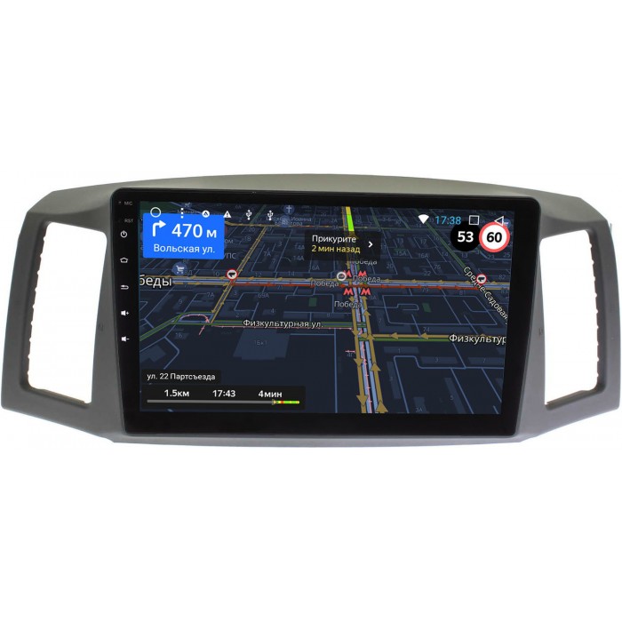 Штатная магнитола Canbox 3262-10-1193 для Jeep Grand Cherokee III (WK) 2004-2007 (руль слева) на Android 9 (4G DSP 2/32)