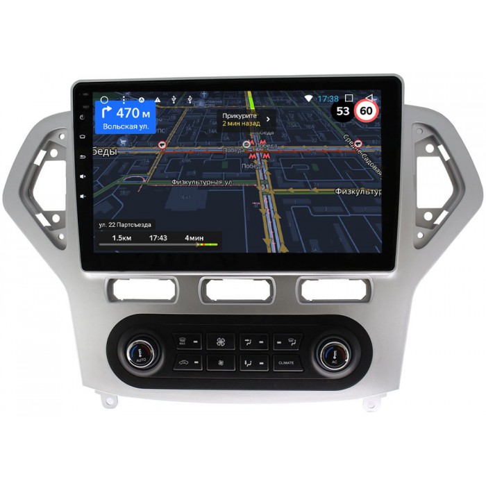 Штатная магнитола Ford Mondeo IV 2007-2010 OEM RK10-1016 для авто с климат-контролем на Android 10 IPS