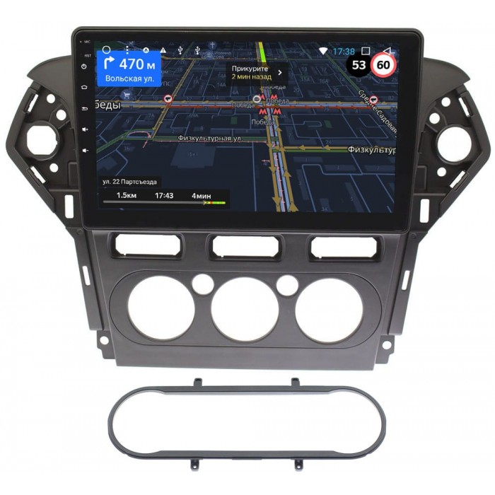 Штатная магнитола Ford Mondeo IV 2010-2015 (черная) Canbox 3262-1019 2/32 на Android 9 (4G DSP 2/32)