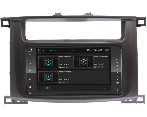 Toyota LC 100 2002-2007 OEM RK6901-RP-TYLC1XB-40 на Android 10