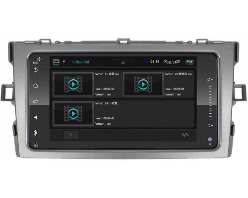 Toyota Verso 2009-2018 OEM MT6901-RP-TYVO-190 2/32 на Android 10 CarPlay