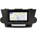 Магнитола в штатное место 2 din Toyota Highlander (U40) 2007-2013 OEM на Android 10 (RK7-RP-11-099-422)