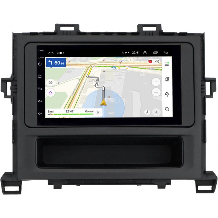 Магнитола в штатное место 2 din Toyota Alphard II, Vellfire I 2008-2015 OEM на Android 10 (RS7-RP-11-201-432)