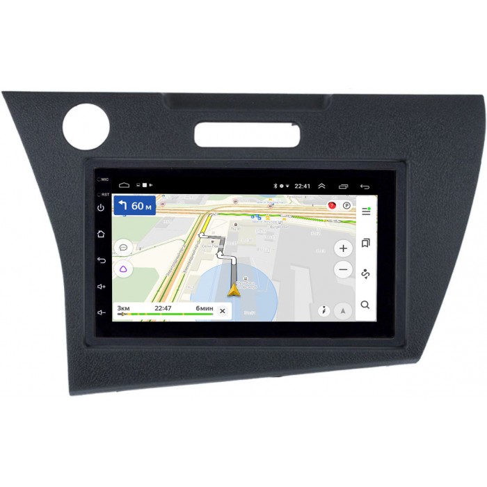 Магнитола в штатное место 2 din Honda CR-Z (2010-2016) (правый руль) OEM на Android 10 (RS7-RP-11-224-302)