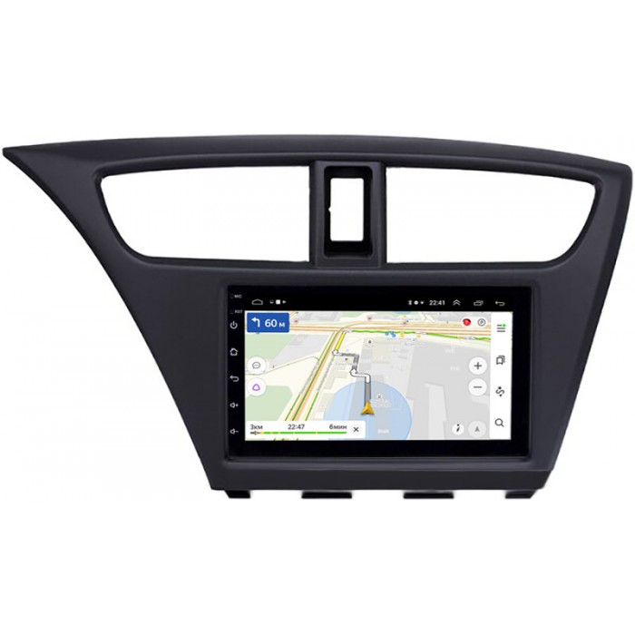 Штатная магнитола Honda Civic 9 (IX) 2011-2015 Hatchback OEM 2/16 на Android 10 (GT7-RP-11-267-255)