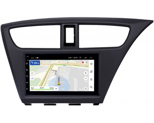 Honda Civic 9 (IX) 2011-2015 Hatchback (правый руль) OEM на Android 10 (RS7-RP-11-344-257)