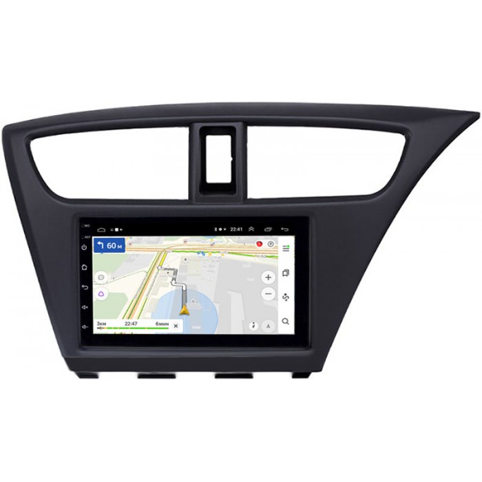 Штатная магнитола Honda Civic 9 (IX) 2011-2015 Hatchback (правый руль) OEM на Android 10 (RK7-RP-11-344-257)