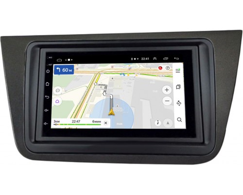 Seat Altea I 2004-2015 (черная) OEM 2/16 на Android 10 (GT7-RP-11-582-389)
