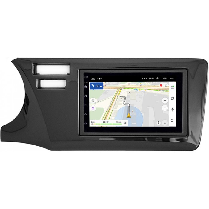 Штатная магнитола Honda Grace 2014-2021 (левый руль, с системой SRS) OEM на Android 10 (RS7-RP-11-698-278)
