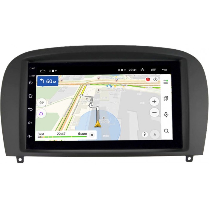 Магнитола в штатное место 2 din Mercedes SL-klasse V (R230) 2001-2011 OEM на Android 10 (RS7-RP-11-710-362)