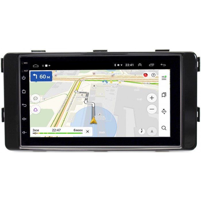 Магнитола в штатное место 2 din Mitsubishi Pajero Sport III 2015-2021 OEM на Android 10 (RK7-RP-MMPS-368)