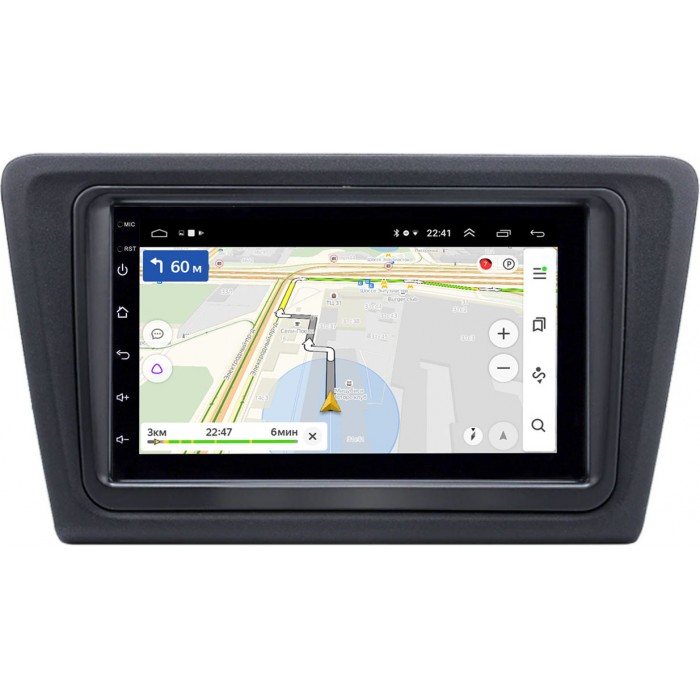 Магнитола в штатное место 2 din Skoda Rapid 2012-2020 OEM на Android 10 (RK7-RP-SKRP-397)