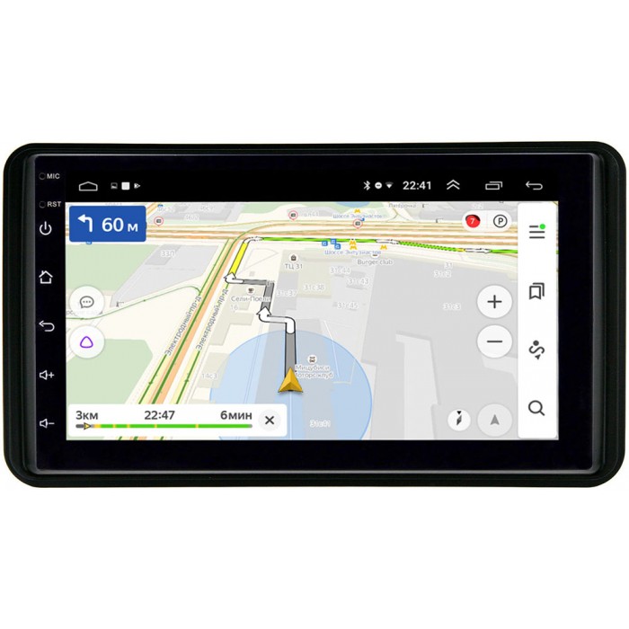 Штатная магнитола Suzuki Jimny III 2005-2019 OEM на Android 10 (RK7-RP-SZJM-174)