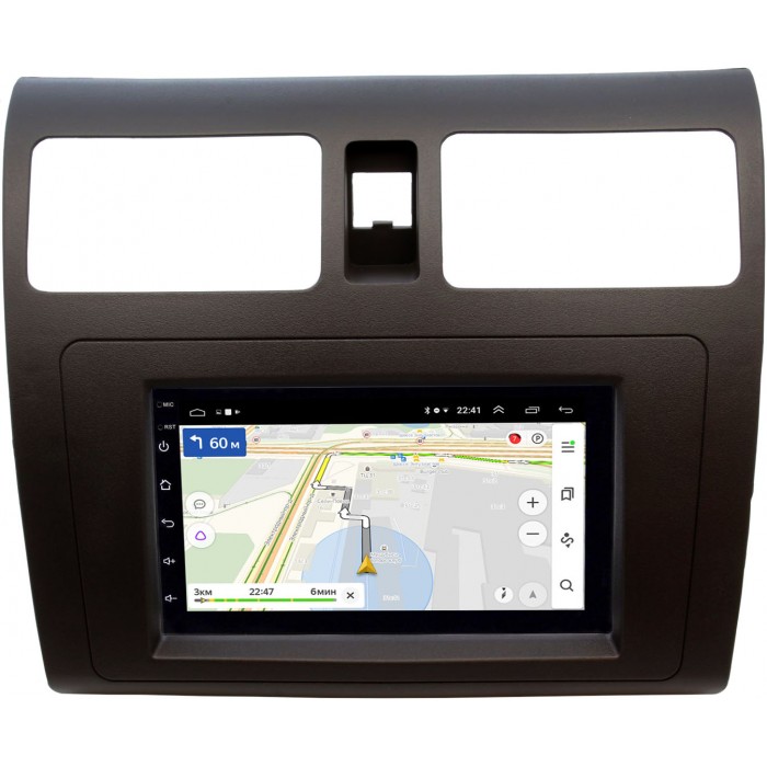 Магнитола в штатное место 2 din Suzuki Swift III 2004-2010 OEM на Android 10 (RS7-RP-SZSW2-414)