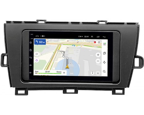 Toyota Prius III (XW30) 2009-2015 (руль справа) OEM на Android 10 (RS7-RP-TYPS09R-430)