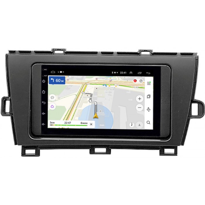 Магнитола в штатное место 2 din Toyota Prius III (XW30) 2009-2015 (руль справа) OEM на Android 10 (RK7-RP-TYPS09R-430)