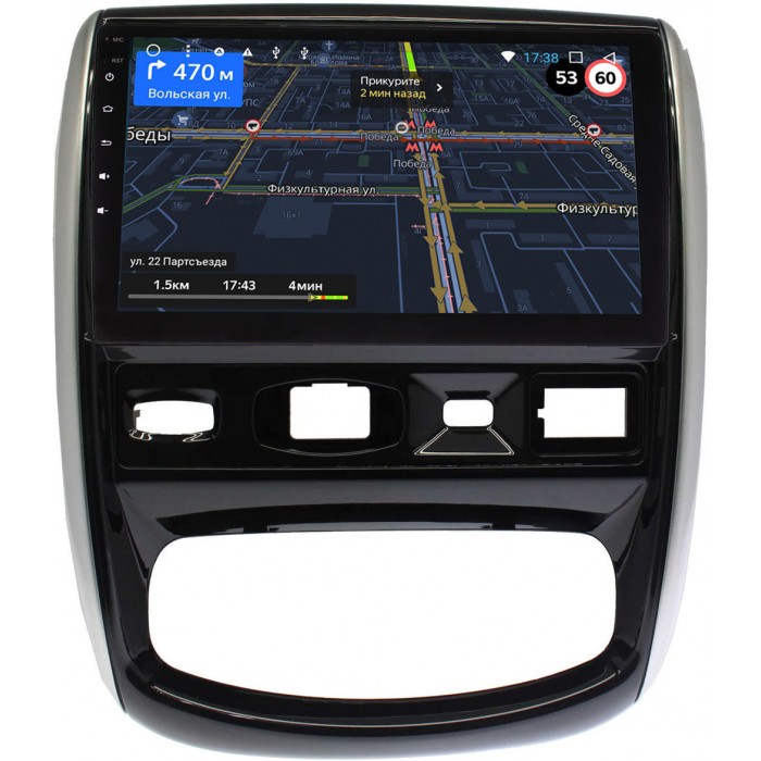 Штатная магнитола OEM MTU9-1346 для Nissan Terrano III 2014-2022 на Android 10 CarPlay