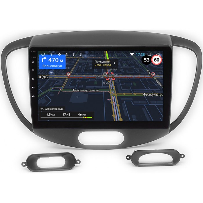 Штатная магнитола Hyundai i10 I 2007-2013 OEM RS9-143 на Android 10