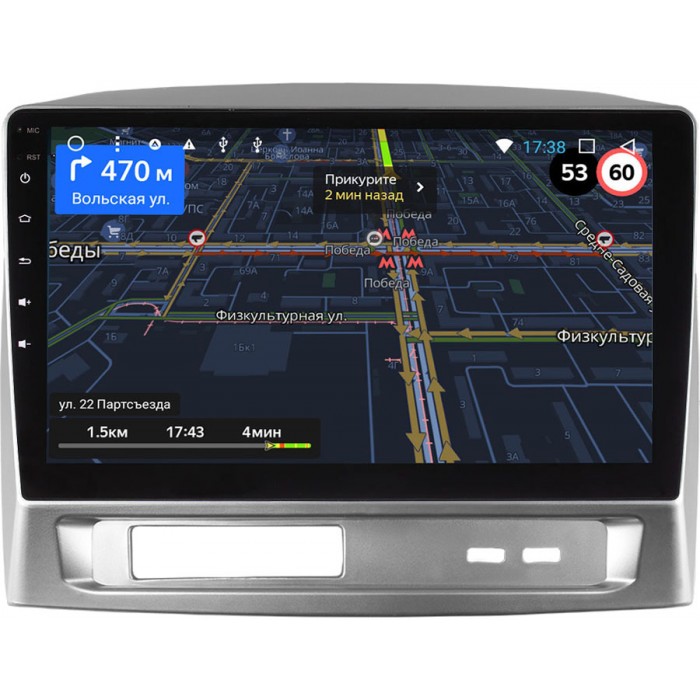 Штатная магнитола Geely MK 2006-2013 OEM MTU9-1680 2/32 Android 10 CarPlay