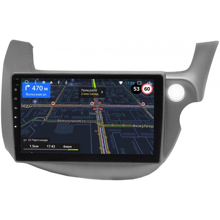 Штатная магнитола Honda Fit II 2008-2014 OEM GTSIM10-3186 2/32 на Android 10 с 4G SIM