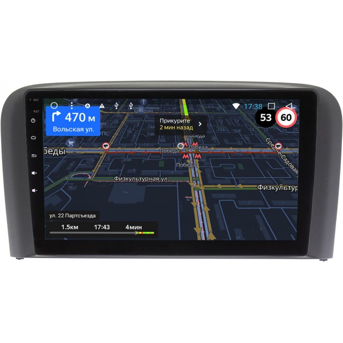 Штатная магнитола OEM MTU9-9319 для Volvo S80 I 1998-2006 на Android 10 CarPlay