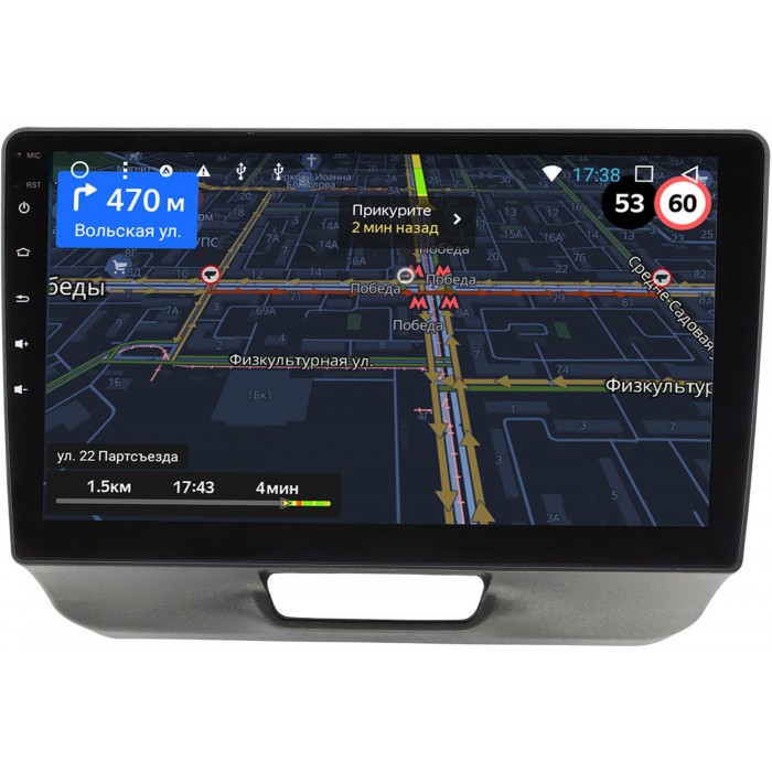 Штатная магнитола OEM MTU9-HO204N для Honda N-BOX (2011-2017) на Android 10 CarPlay
