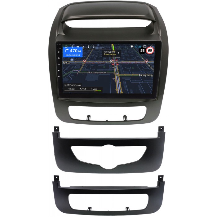 Штатная магнитола OEM MTU9-KI182N для Kia Sorento II 2012-2020 на Android 10 CarPlay