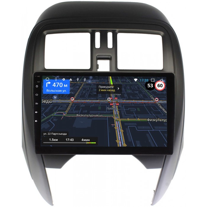 Штатная магнитола OEM MTU9-NI097N для Nissan March IV (K13) 2013-2022 2/32 Android 10 CarPlay