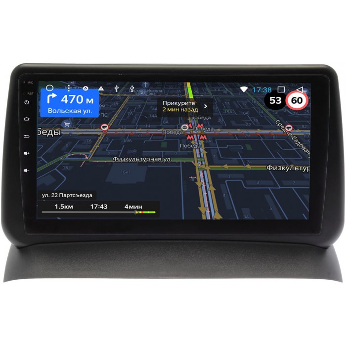 Штатная магнитола OEM MTU9-TO453N для Toyota Gaia, Ipsum 2001-2009 на Android 10 CarPlay