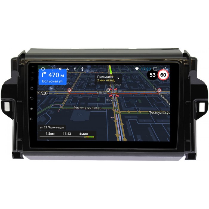 Штатная магнитола Toyota Fortuner II 2015-2018 OEM GT9-9106 2/16 Android 10