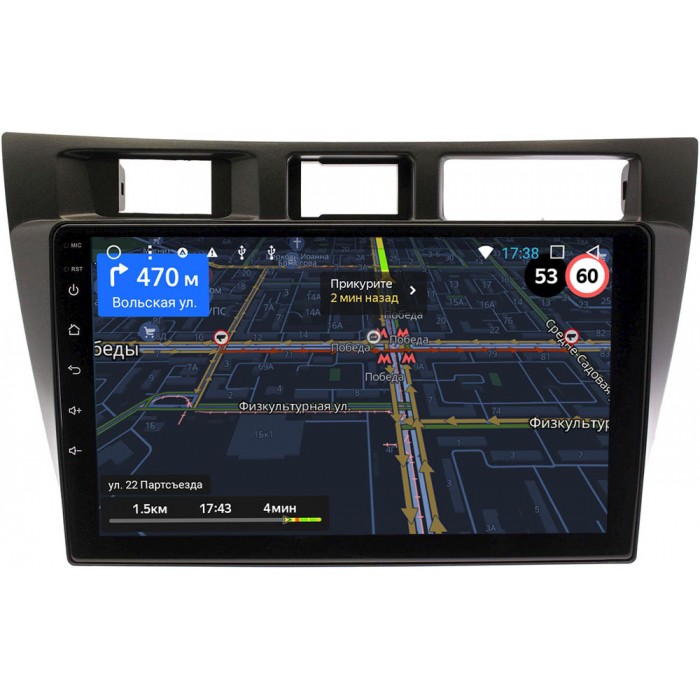 Штатная магнитола OEM MTU9-9182 для Toyota Mark II IX (X110), Verossa 2000-2007 на Android 10 CarPlay