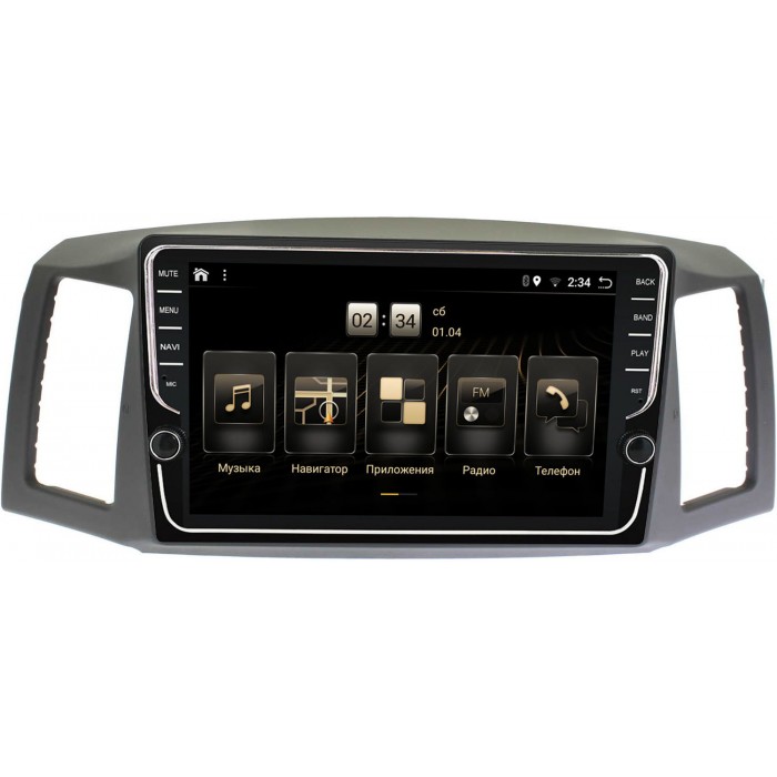 Штатная магнитола OEM BPX10-1193-4/64 для Jeep Grand Cherokee III (WK) 2004-2007 (руль слева) на Android 10 (PX6, IPS, 4/64GB)