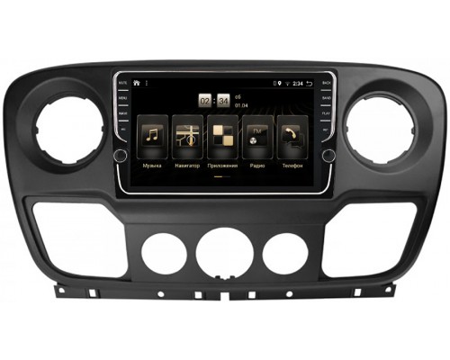 Renault Master (2010-2019) OEM BPX10-1361-4/64 на Android 10 (PX6, IPS, 4/64GB)