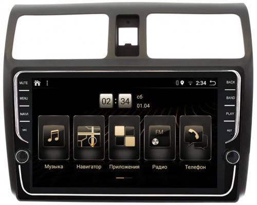 Suzuki Swift III 2004-2010 OEM BPX1024-4/64 на Android 10 (PX6, IPS, 4/64GB)