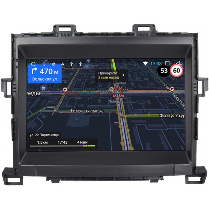 Штатная магнитола Toyota Alphard II 2008-2014, Vellfire I 2008-2015 OEM MTU9-9156 2/32 Android 10 CarPlay