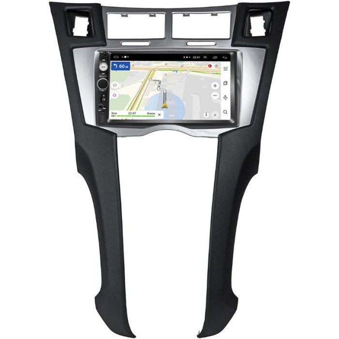 Магнитола в штатное место 2 din Toyota Yaris II (XP90), Vitz II (XP90) 2005-2010 OEM на Android 9.1 2/16gb (GT809-RP-11-100-423)