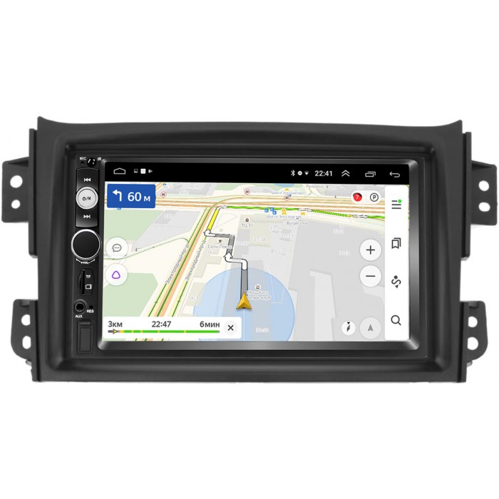 Магнитола в штатное место 2 din Suzuki Splash (2008-2012) OEM на Android 9.1 2/16gb (GT809-RP-11-131-413)