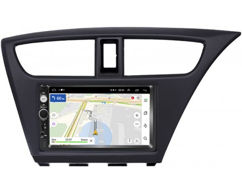 Honda Civic 9 (IX) 2011-2015 Hatchback (правый руль) OEM на Android 9.1 (RS809-RP-11-344-257)