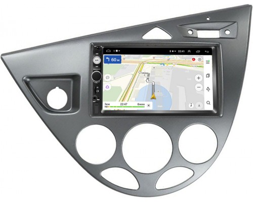 Ford Focus I 1998-2005 (серебро) OEM на Android 9.1 (RS809-RP-11-549-239)