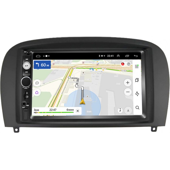 Магнитола в штатное место 2 din Mercedes SL-klasse V (R230) 2001-2011 OEM на Android 9.1 (RS809-RP-11-710-362)