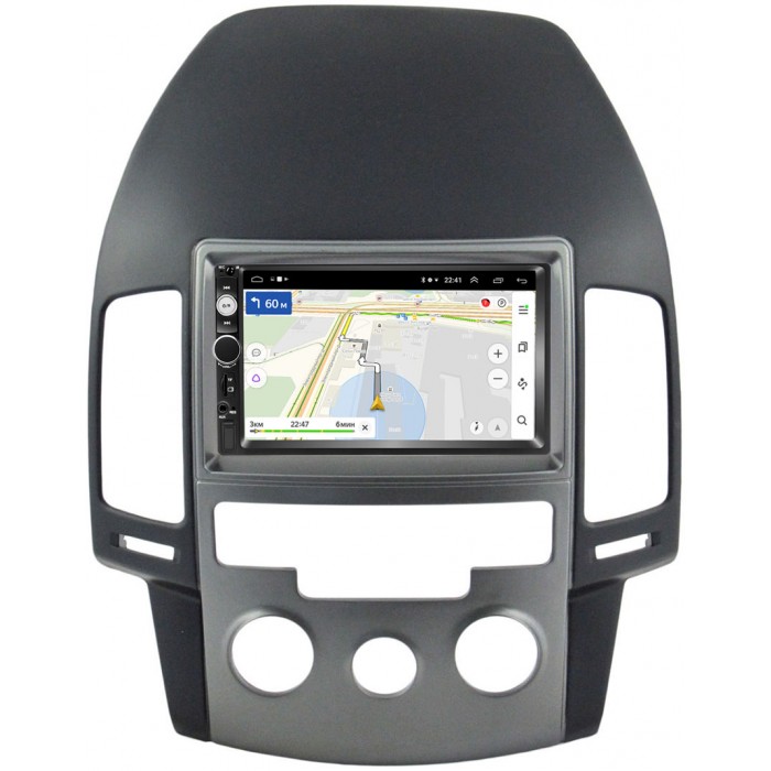 Штатная магнитола Hyundai i30 I 2007-2012 (с кондиционером) OEM на Android 9.1 (RS809-RP-HDI3M-102)