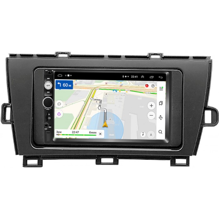 Магнитола в штатное место 2 din Toyota Prius III (XW30) 2009-2015 (руль справа) OEM на Android 9.1 (RS809-RP-TYPS09R-430)