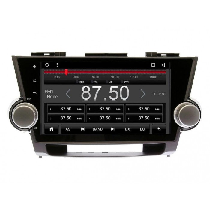 Штатная магнитола CarWinta CF-3011 для Toyota Highlander (U40) 2007-2013 на Android 8.1