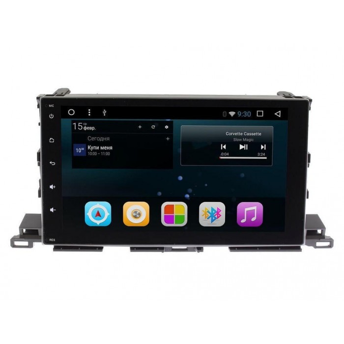 Штатная магнитола CarWinta CF-3003T8 для Toyota Highlander (U50) 2014-2019 на Android 8.1